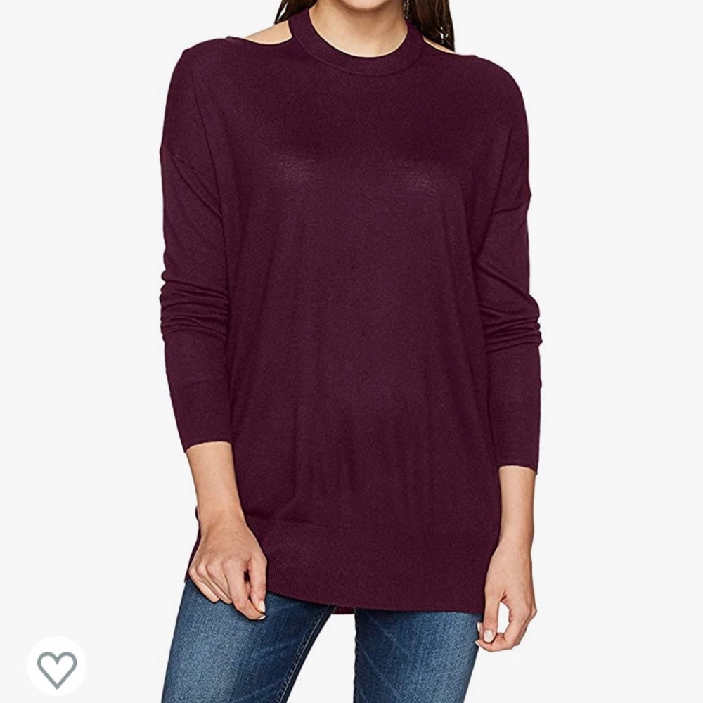 Splendid cold shoulder sweater